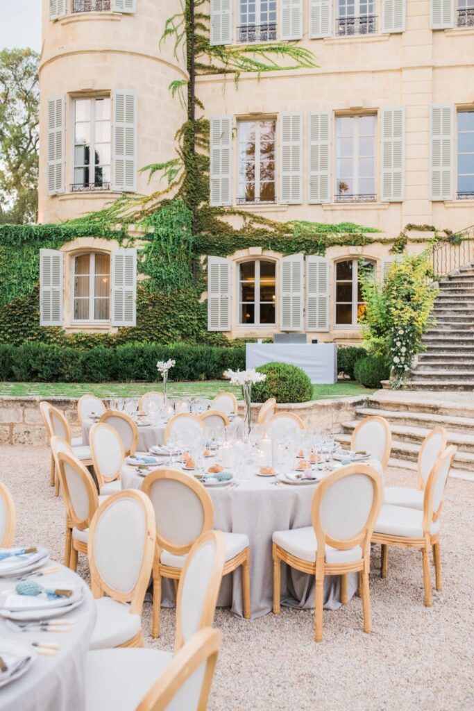 Wedding in Provence Chateau d'Estoublon