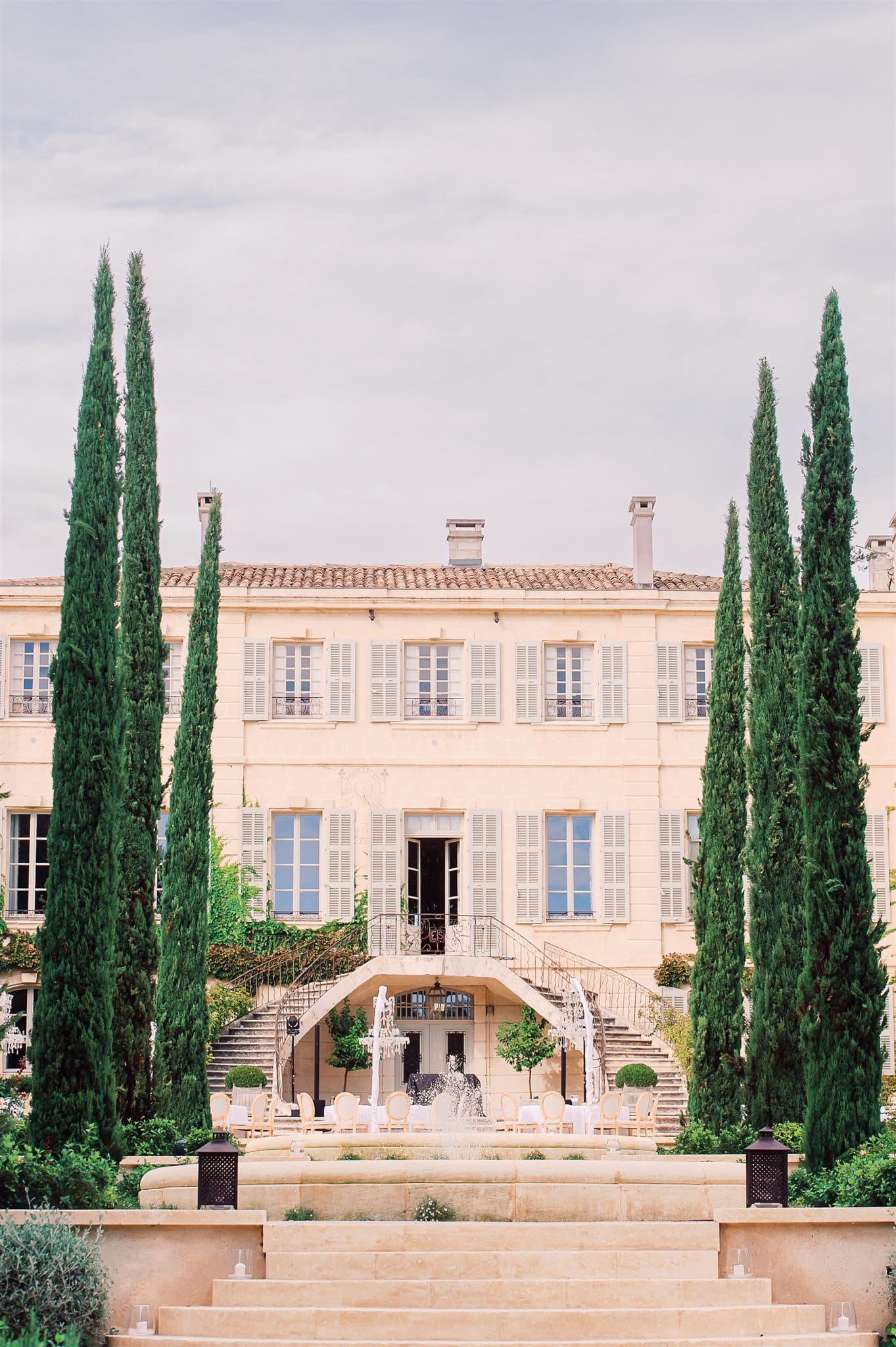 wedding chateau d'estoublon