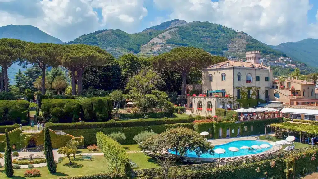 wedding venues amalfi coast villa cimbrone