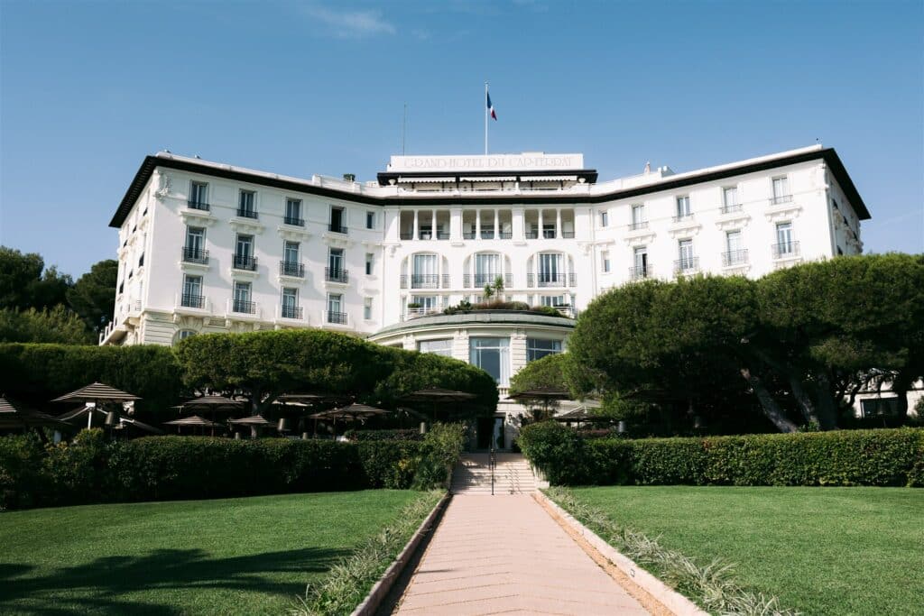 wedding at the Grand Hotel Cap Ferrat