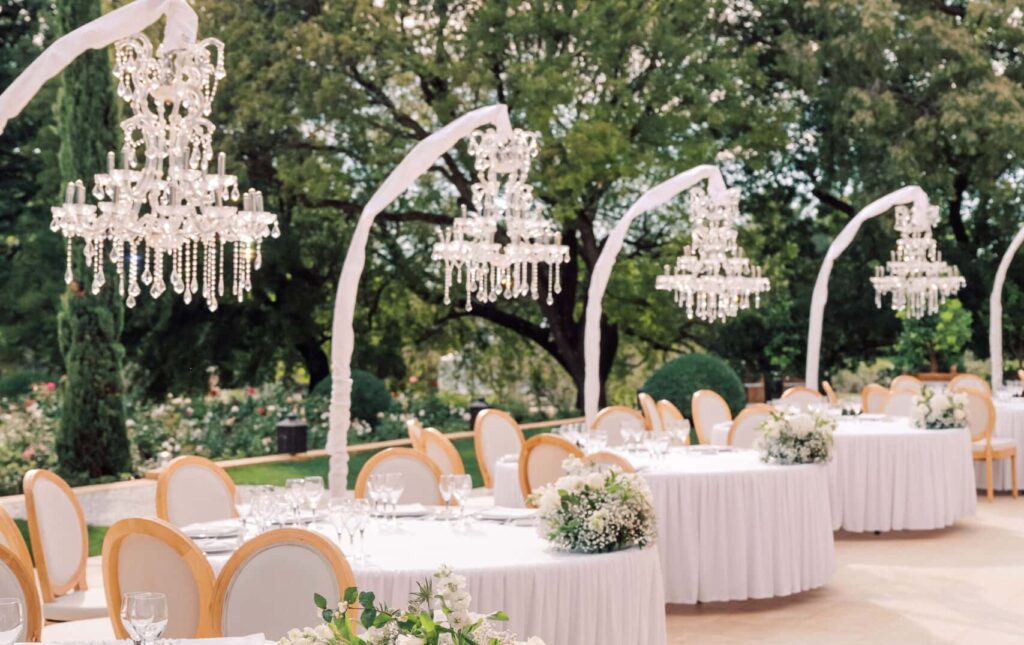 wedding chateau d'estoublon