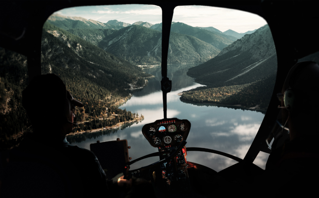 Helicopter flight