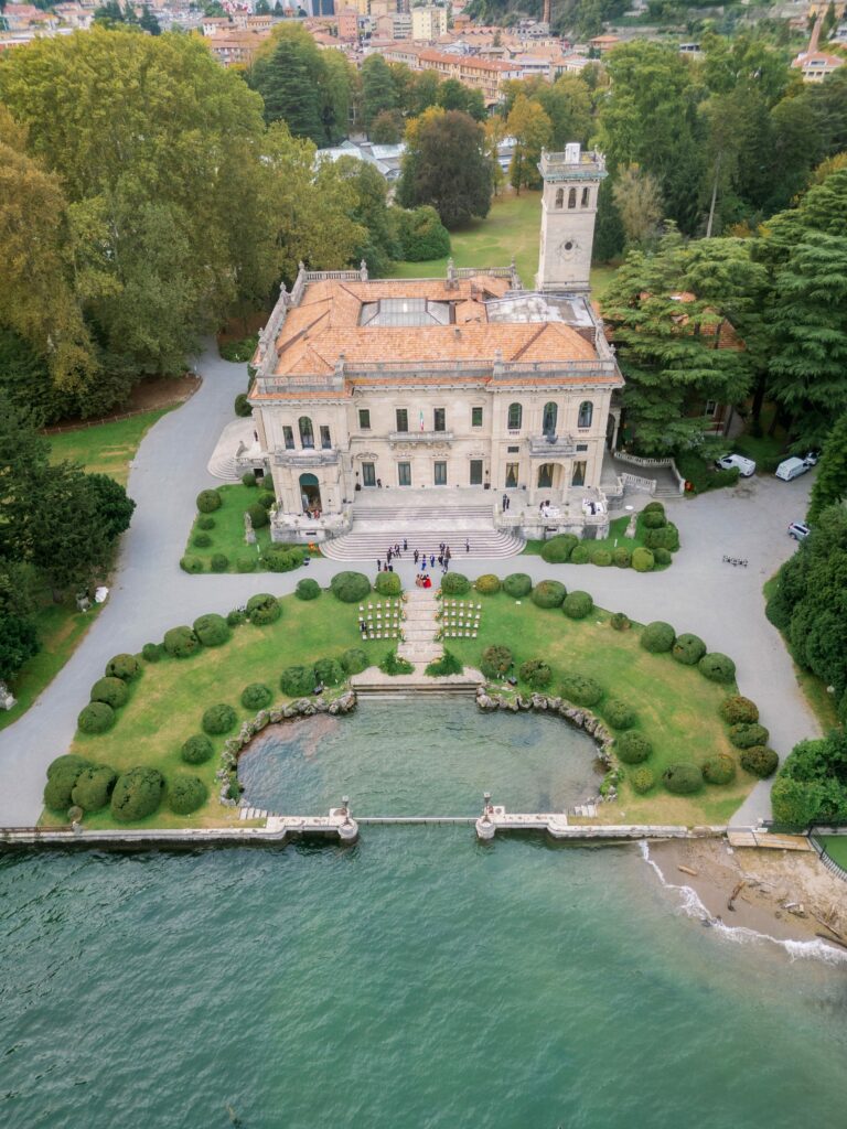 Villa Erba wedding venue with Muriel Saldalamacchia The International Wedding Planner