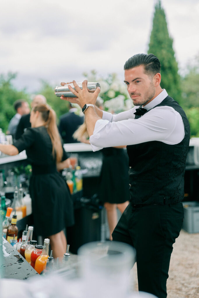 cocktails preparation