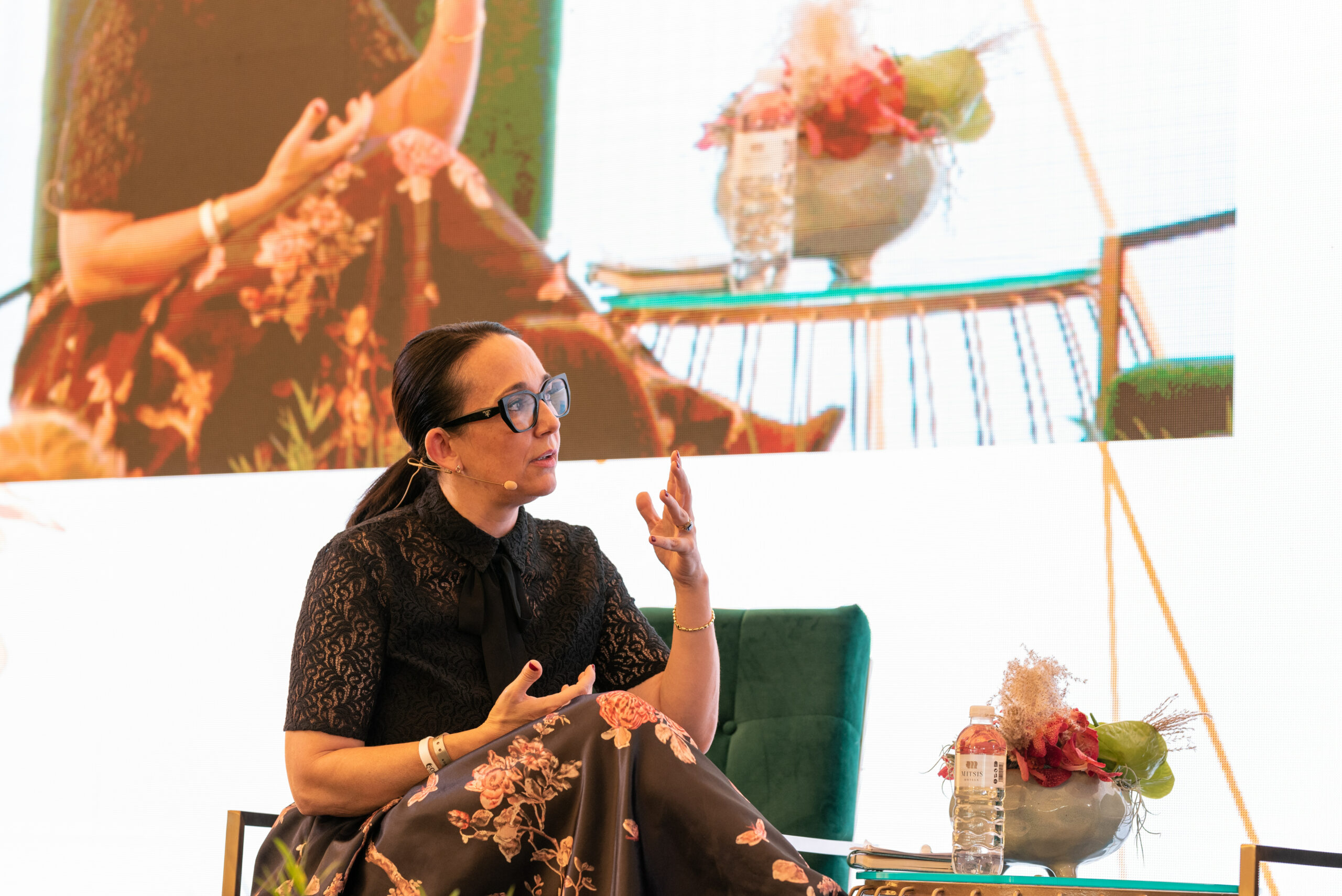 Muriel Saldalamacchia speaking DWP conference Rhodes luxury wedding planner