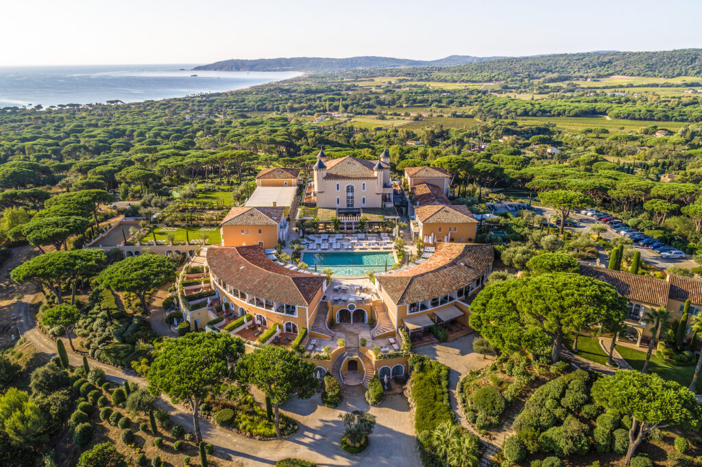 Chateau de la Messardiere luxury wedding venue Saint-Tropez French Riviera Belle Epoque palace tropical gardens