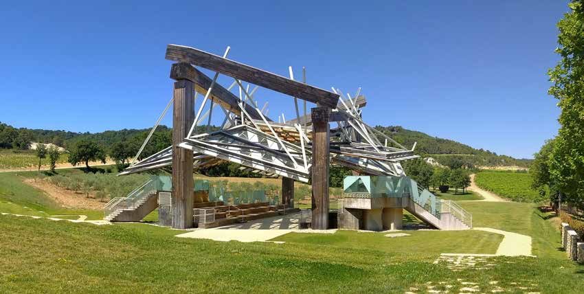 Chateau La Coste luxury wedding venue Aix-en-Provence contemporary art wine estate