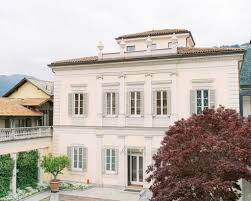 Villa Carminati Resta garden view