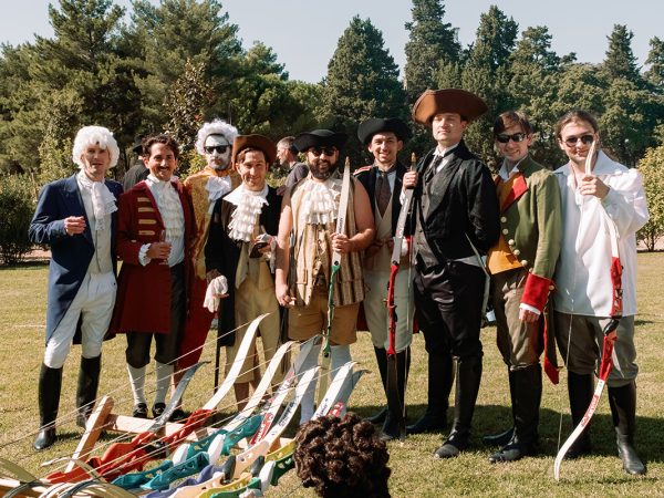 Fun moments for this garden party